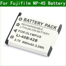NP-45 NP-45A NP-45B NP-45S Digital Camera Battery for Fujifilm FinePix T360 T400 T410 T550 XP10 XP11 XP20 XP50 XP60 XP70 XP80 2024 - buy cheap