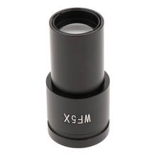 Microscópio biológico com ampliação 5x, lente óptica de 23.2mm wf5x/20mm 2024 - compre barato