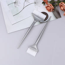 1Pc Hair Dye Coloring Brushes Dual-Purpose Hair Coloring Dyeing Paint Tinting Comb Salon Hairdressing Hair Coloring Tool Grey 2024 - buy cheap