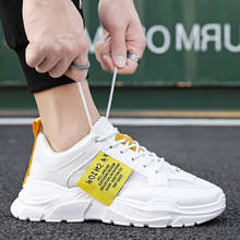 2020 sapatos casuais dos homens de pouco peso correndo sapatos masculinos malha respirável esporte masculino tênis plana ao ar livre calçados 2024 - compre barato