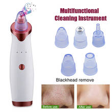 USB Charing Facial Clean Blackhead Removal Equipment Effective Fast Fashion ABS White Beauty Health Skin Care Remove Clear Acne 2024 - buy cheap