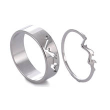 Skyrim модные горные кольца для пар для женщин и мужчин, парное кольцо из нержавеющей стали, ювелирные изделия, свадебный подарок для помолвки, оптовая продажа 2022 2024 - купить недорого