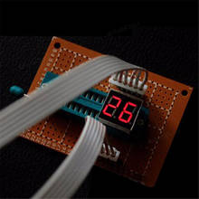 Reloj electrónico Digital LED de 6 Bits, Kit de bricolaje, conjunto de reloj despertador, conjunto de producción 2024 - compra barato