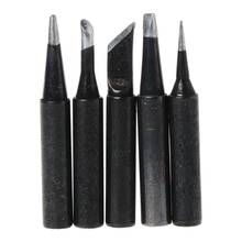 New 5 Pcs Lead-Free Soldering Solder Iron Tips 900M-T For Hakko 936 SAIKE 909D 852 936d 2024 - buy cheap