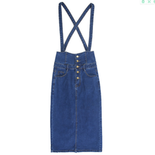 Plus size 5XL!Spring summer casual spaghetti strap denim dress women high waist package hip pencil jeans dress 2024 - buy cheap