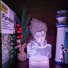 Hunter X Hunter HISOKA 3D Led Anime Night Lights Desk Lamp Lighting For Christmas Gift 2024 - buy cheap