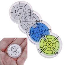 1Pc 32*7mm Spirit Bubble Degree Mark Surface Level Round Circular Measuring Meter 2024 - buy cheap