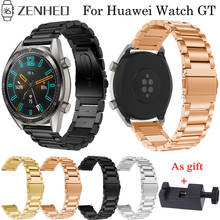 22mm correa de reloj Huawei GT de liberación rápida de la banda de Metal para Samsung Galaxy ver 46mm/equipo S3 inteligente correa de reloj 2024 - compra barato