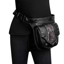Vintage Steampunk Bag Retro Rock Gothic Goth Shoulder Waist Bags Packs Victorian Style Women Men Leg Bag Fanny Packs Belt Bag 2024 - buy cheap