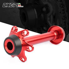 Eixo traseiro para motocicleta, protetor de roda, para ducati monster multiroad 1200, panigali 1199, 1299, acessórios 2024 - compre barato