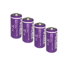 4 baterias da bateria de lítio da bateria 1/2aa lisocl2 dos pces er14250 3.6v para os instrumentos e os aparelhos de gps substituem saft ls14250 2024 - compre barato