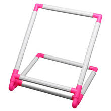HLZS-Embroidery Frame Practical Universal Clip Plastic Cross Stitch Hoop Stand Holder Support Rack Diy Craft Handheld Tool 2024 - buy cheap
