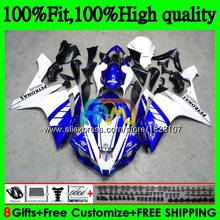 Инъекции OEM для YAMAHA YZF R 1 YZF 1000 YZFR1 07 08 114BS. 166 YZF1000 YZF R1 07 YZF-1000 YZF-R1 2007 2008 обтекателя Repsol синий 2024 - купить недорого