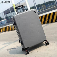KLQDZMS 20 "24" дюймов ABS + PC чемодан на колёсиках Spinner мужской чемодан на колесиках для путешествий Wo мужские чемоданы для переноски 2024 - купить недорого