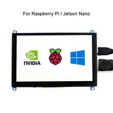 Raspberry Pi4B/3B/Jetson 5 inch LCD Touch Screen Display LCD Panel Module 800 480 High interface, tf card support, 800x480 (pixel) 2024 - buy cheap