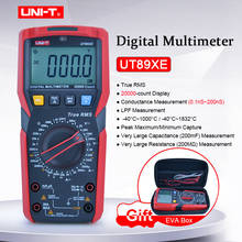 UNI-T UT89XE auto range Digital Multimeter True RMS 20A 1000V AC DC Current Voltmeter Capacitance Resistance tester 2024 - buy cheap