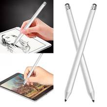 Silver Plastic Triangular Stylus Capacitive Pen For iPad Tablet Screen Pens Stylus 2024 - buy cheap