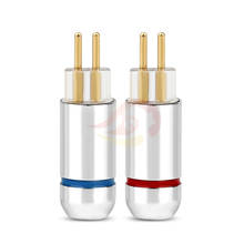 2 pares de auriculares DIY de 0,78 Pines, Cable de actualización de 0,78mm, Pin W4R UM3X UE18 UE11 2024 - compra barato