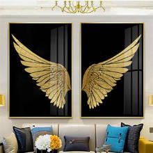 Картина на холсте, с абстрактным изображением крыльев мечты, плакаты и принты для гостиной, интерьера, домашнего декора 2024 - купить недорого