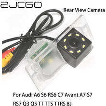 ZJCGO CCD Car Rear View Reverse Back Up Parking Night Vision Camera For Audi A6 S6 RS6 C7 Avant A7 S7 RS7 Q3 Q5 TT TTS TTRS 8J 2024 - buy cheap