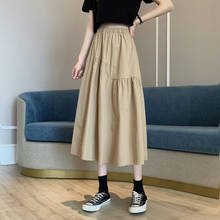 Cheap wholesale 2021 spring summer autumn new fashion casual sexy women Skirt woman female OL long skirt white skirt Fy2742 2024 - buy cheap