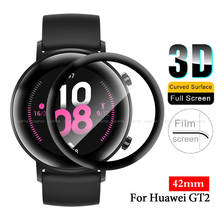 watch protective film for huawei watch gt 2 screen protector 42mm 3d soft full coverage not glass smart wearable accessories 2024 - buy cheap