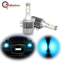 Gtinthebox Car Headlight Bulb H15 Ice blue COB LED Bulbs For Audi BMW Mercedes Volkswagen DRL Driving Light High Beam 2024 - buy cheap