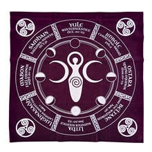 Tarot Card Tablecloth Velvet Divination Altar Cloth Board Game Fortune Astrology Oracle Card Pad 2024 - buy cheap