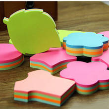 100pcs/set Colorful Memo Pad Heart Stars Leaf Sticky Notes Planner Stickers For Book Mark Office School Supplies Stationery 2024 - buy cheap