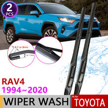 for Toyota RAV4 1994~2020 XA10 XA20 XA30 XA40 XA50 RAV 4 2000 2006 2012 2013 2018 Accessories Windshield Wipers Car Wipers Blade 2024 - buy cheap