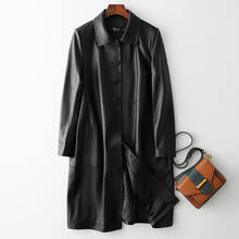 100% Real Fur Coat Genuine Leather Jacket Autumn Winter Coats Women Clothes 2020 Korean Vintage Windbreaker Sheepskin Coat 1901 2024 - buy cheap