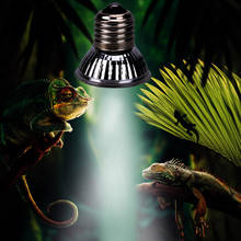 Lámpara de calefacción para reptiles, tortuga UVA + UVB 3,0, lámparas solares de espectro completo, luces de natación, productos para mascotas, 25/50/75W 2024 - compra barato