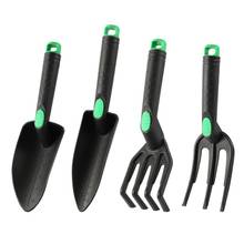 Kit de pá de jardinagem caseira para jardinagem, quatro peças, mini ferramentas de transplantio, kit para plantio de plantas, suculentas 2024 - compre barato