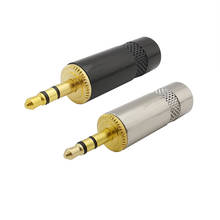 Enchufe de Audio de 3,5mm, adaptador de enchufe de auriculares estéreo de 3 polos, 3,5 macho, conector de cable de soldadura de auriculares estéreo para reparación DIY, 2 uds. 2024 - compra barato