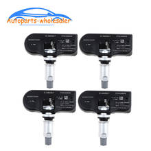 Sensor de pressão dos pneus tpms 4 tamanhos, para audi e volkswagen, 315mhz/1k0998275/1k090761 tpms, peças automotivas 2024 - compre barato