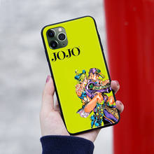 Jolyne cujoh jotaro kujo jojo bizarro macio silicone caso do telefone capa escudo para iphone se 6s 7 8 plus x xr xs 11 pro max 2024 - compre barato