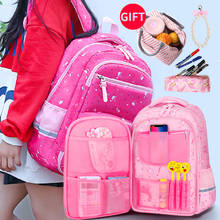 2020 Children Large school bags for teenage girl heart-shaped light weight kids girls backpack bookbag big high schoolbag set 2024 - buy cheap