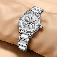 SUNKTA-reloj analógico de cuarzo para mujer, nuevo accesorio de marca de lujo, de cerámica, a la moda, Zegarek Damsk 2024 - compra barato