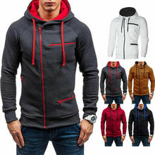 Sudadera con capucha para hombre, Abrigo con capucha, Tops, chaqueta, prendas de vestir con cremallera, suéter 2024 - compra barato