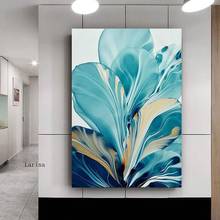 Big Large Picture for Home Decor Modern Abstract Plants Canvas Painting On The Wall for Loft Interior Posters Design Frameless 2024 - buy cheap