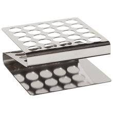 Stainless Steel Test Tube Rack, Z Shape Tube Rack, Suitable for Tubes of Dia. less than equal 17mm, 24Holes 2024 - buy cheap