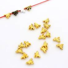 100pcs Mix Tibetan Silver Gold Small Dragonfly Metal Loose Spacer Bead For Jewelry Making Diy Bracelet Accessories Wholesale 2024 - buy cheap