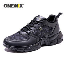 ONEMIX Man Outdoor Hiking shoes Breathable Anti-skid Windproof Sports Shoes black travel Sneakers Comfortable Trekking Shoes 2024 - buy cheap