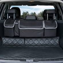 Car Trunk Organizer Backseat Storage Bag High Capacity Multi-use Oxford Cloth Car Seat Back Organizers Auto Interior Accessories 2024 - buy cheap