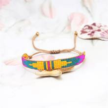 ZHONGVI Couple Lovers Friendship Bracelet Miyuki Beads Braided Bracelet Lover 2021 Boho Jewelry Summer Beach Girl Gift Wholesale 2024 - buy cheap
