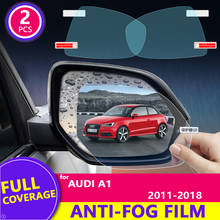 Película de lluvia para espejo retrovisor, cubierta completa, transparente, antivaho, a prueba de lluvia para Audi A1, 2011 ~ 2018, 2014, 2015, 2016, 2017, pegatinas, accesorios para coche 2024 - compra barato