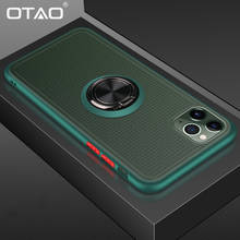 Ударопрочный чехол OTAO с магнитным кольцом-держателем для iphone XS MAX XR X 8 7 6 6S Plus, жесткий чехол-накладка для iphone 11 Pro MAX, чехлы, оболочка 2024 - купить недорого