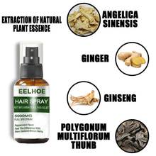 Hair Growth Products Hair Oil Hair Loss Care Spray Hair Beauty Easy To Carry Ginger Nourish Scalp for Men Women TSLM2 2024 - buy cheap