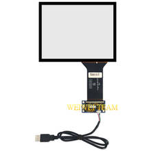 Wisecoco-pantalla táctil de 8 pulgadas, 176x135,8mm, panel táctil capacitivo, cristal digitalizador 2024 - compra barato
