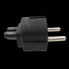 1PCS 250V 10A EU Mains Plug 2Pin Power Cable Connector Wire Converter For Computer Power Adapter - compare prices